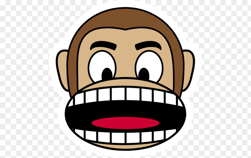 Monkey T-shirt Emoji Anger Smile PNG