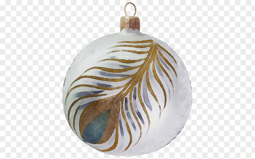 Nautilus Chambered Christmas Ornament PNG