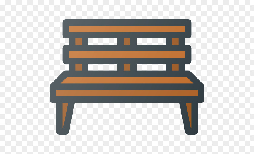 Table Bench Chair Line PNG