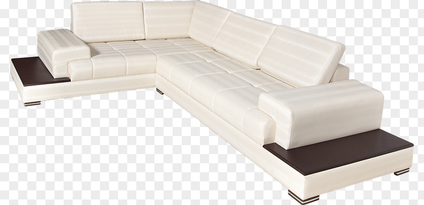 White Modular Sofa Table Angle Couch PNG