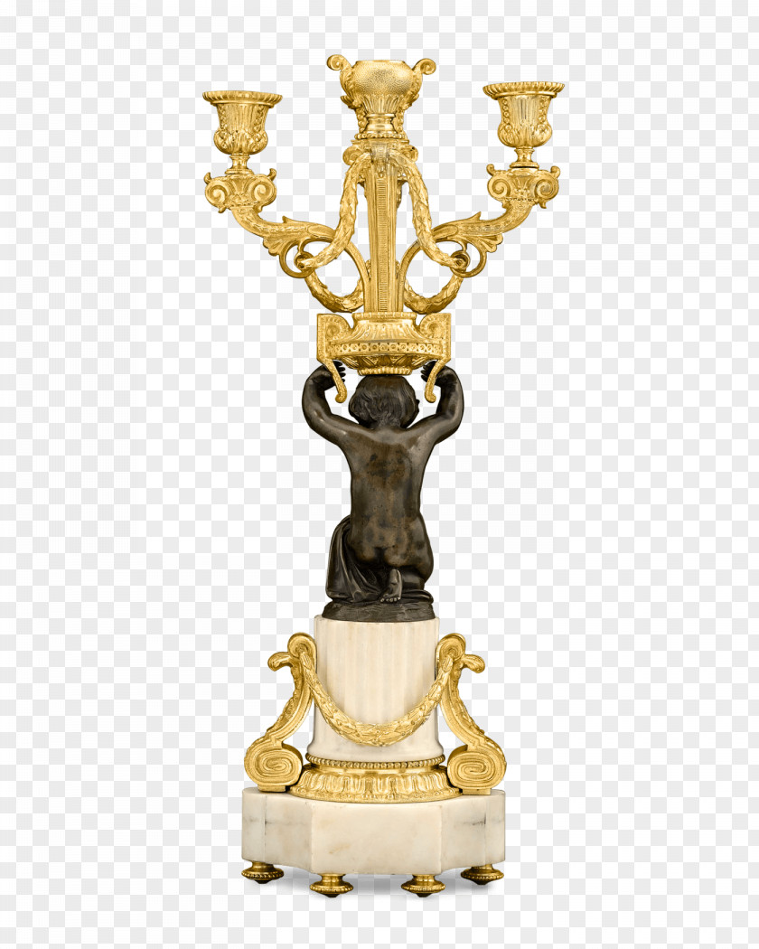 Brass Candelabra Ormolu Lighting Bronze PNG