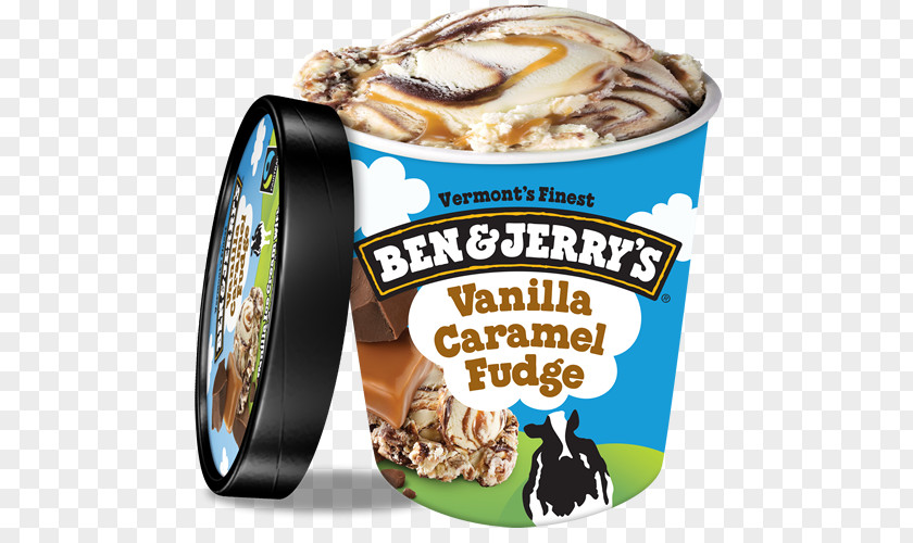 Caramel Cream Chocolate Ice Cherry Garcia Frozen Yogurt Ben & Jerry's PNG
