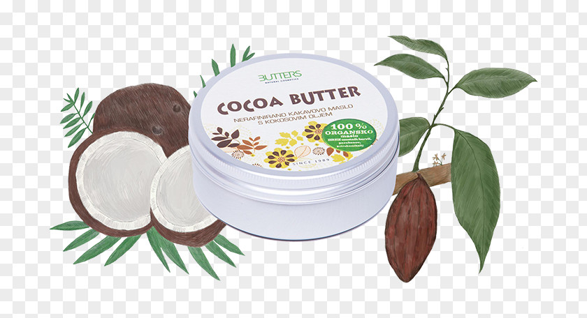 Coco Butter Cream Cocoa Coconut Oil Shea PNG