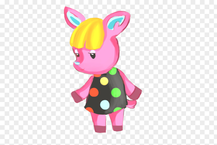 Fuschia Animal Crossing: New Leaf Figurine Art Clip PNG