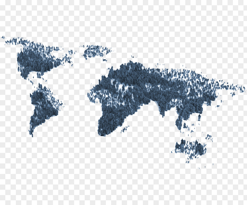 Globe World Map Illustration Population Day PNG