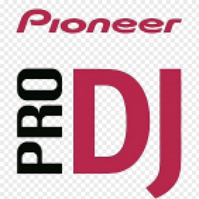 Logo Pioneer DJ Brand CDJ Disc Jockey PNG