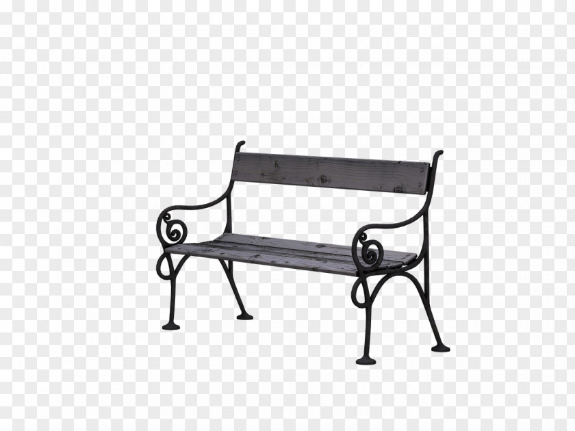 Fence Garden Forging House Bench Seat PNG