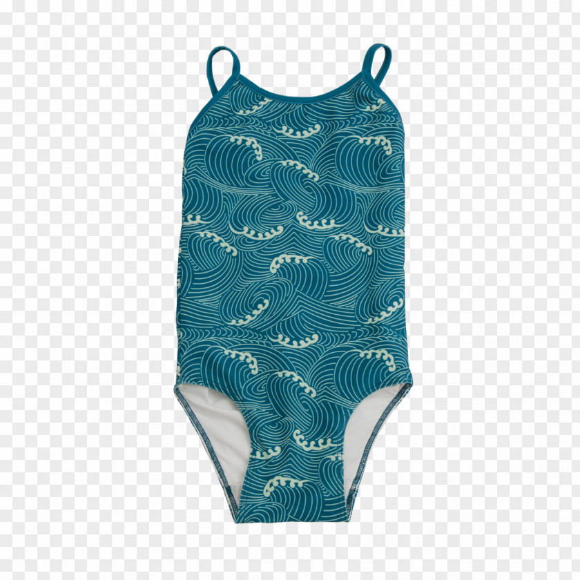 Sling Swimsuit Briefs Turquoise PNG