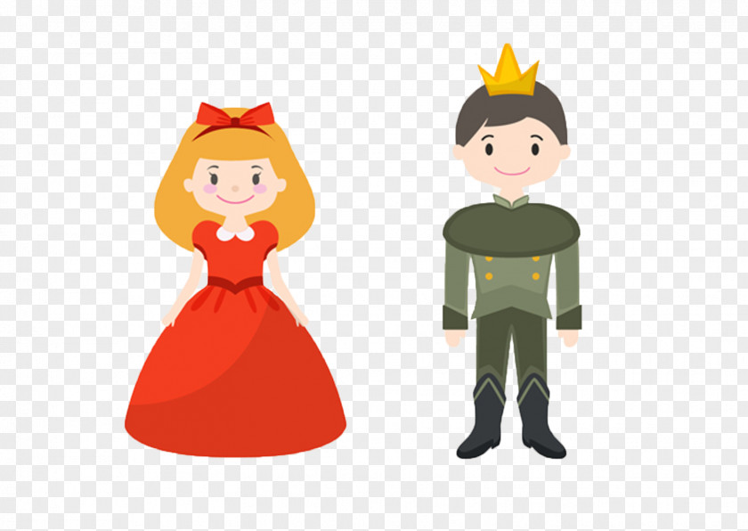 Fairy Tale Prince And Princess The Frog Cartoon PNG