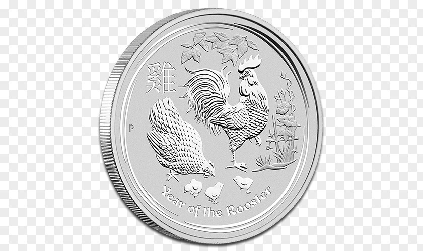 Financial Gold Coins Perth Mint Silver Coin Lunar PNG