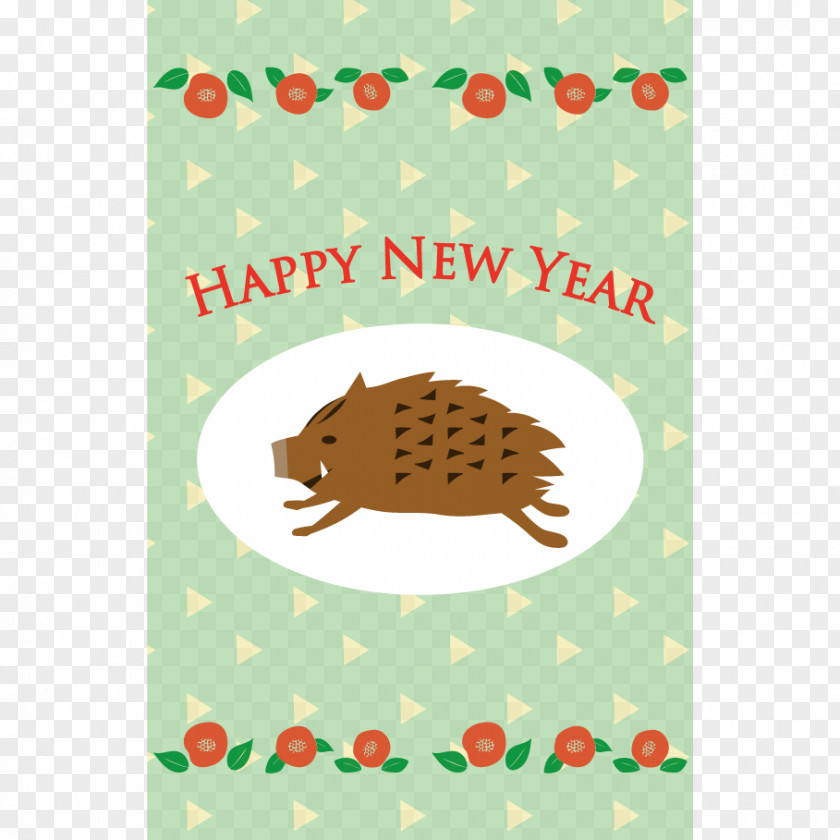 Pig Wild Boar Greeting & Note Cards Clip Art PNG