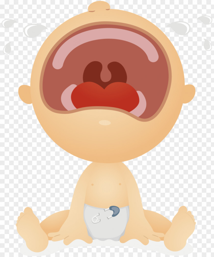 Tonsil Crying Clip Art PNG