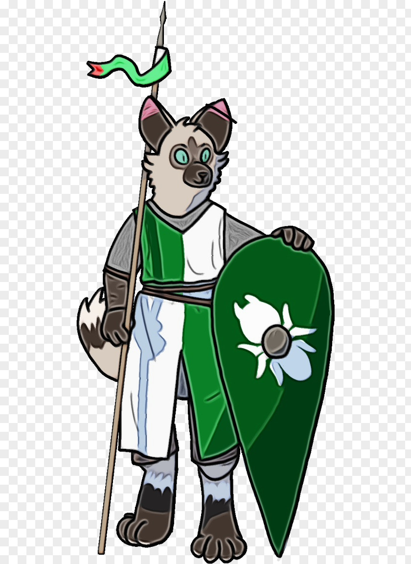 Animation Green Character Cartoon Cat Warriors PNG