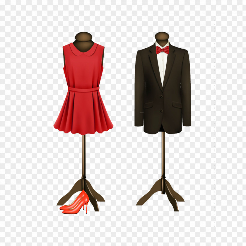 Bridal Gown And Groom Dress Suit Formal Wear Stock Photography PNG