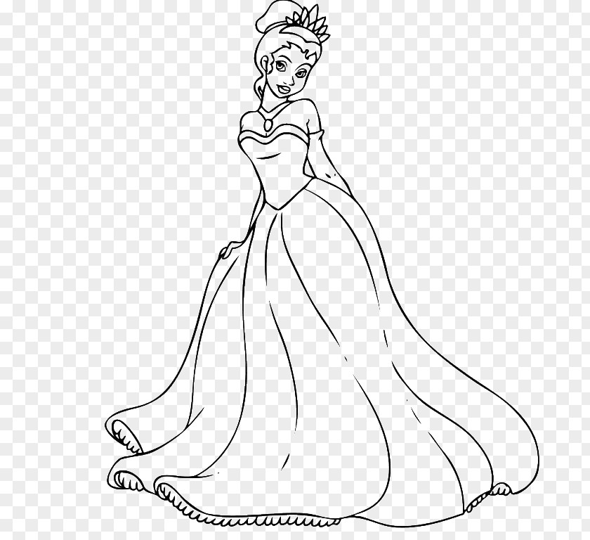 Color Little Prince Tiana Belle Disney Princess Cinderella Jasmine PNG
