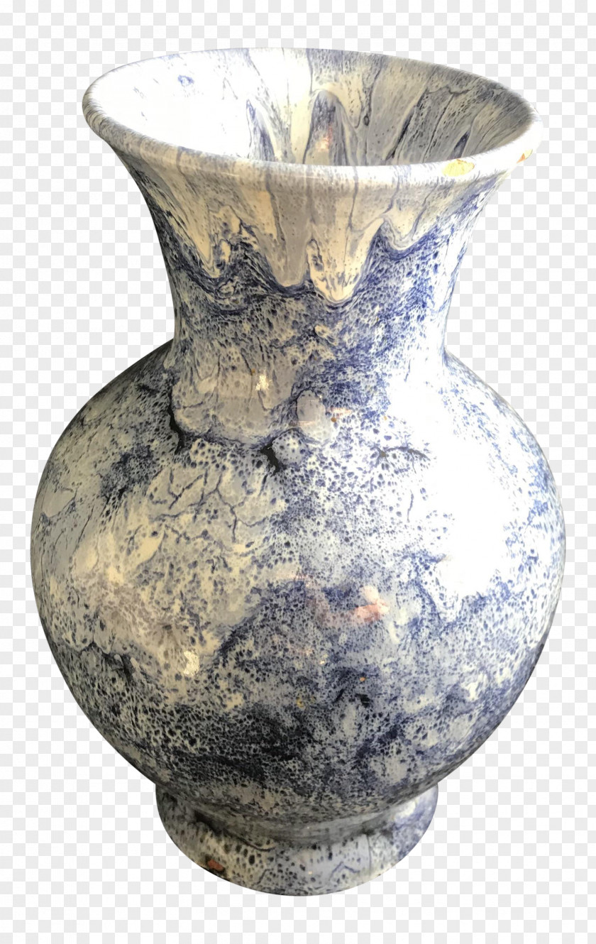 Glazed Vase Ceramic Watercolor Painting Urn Pottery PNG