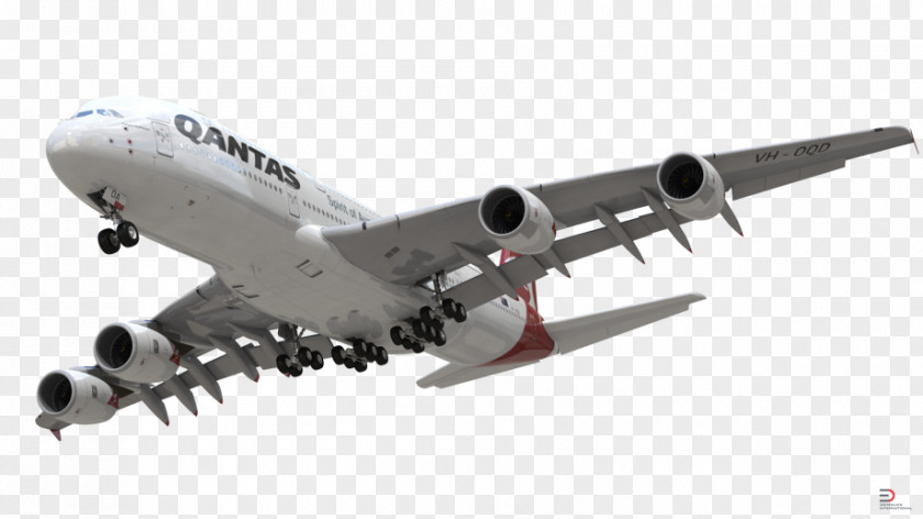 Aircraft Airbus A380 Qantas Flight 32 Sydney Airport Heathrow Air Travel PNG