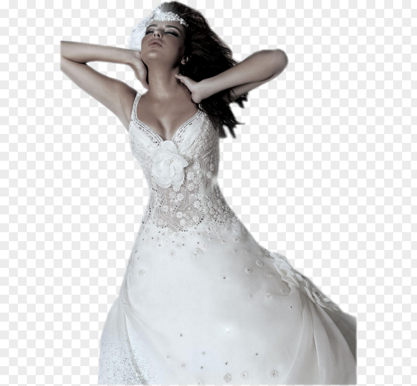 Bride Wedding Dress Painting Marriage Gown PNG