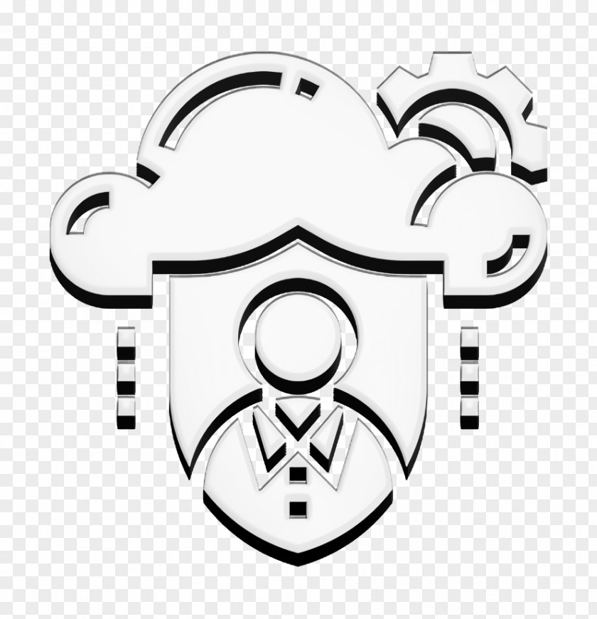 Cloud Service Icon Private Privacy PNG