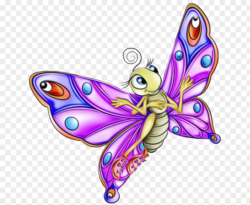 Pollinator Purple Butterfly Insect Moths And Butterflies Violet Wing PNG