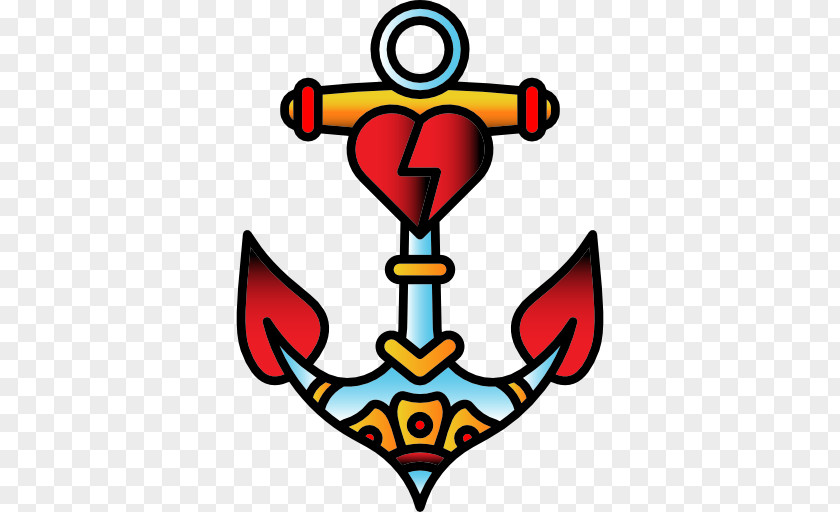 Pretty Spear Old School (tattoo) Anchor Sailor Tattoos Icon PNG