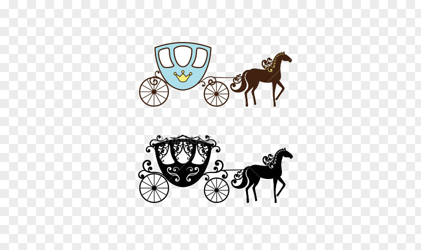 The Carriage Of An Ancient Rich Family Fairy Tale Royalty-free Illustration PNG