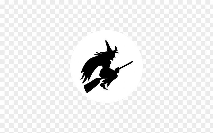 Witch Silhouette Wicked Of The West Greenwich White Logo Pattern PNG