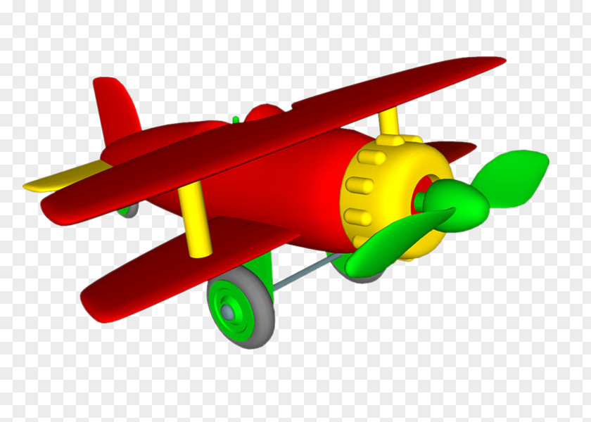 Aircraft Model Biplane Wing PNG