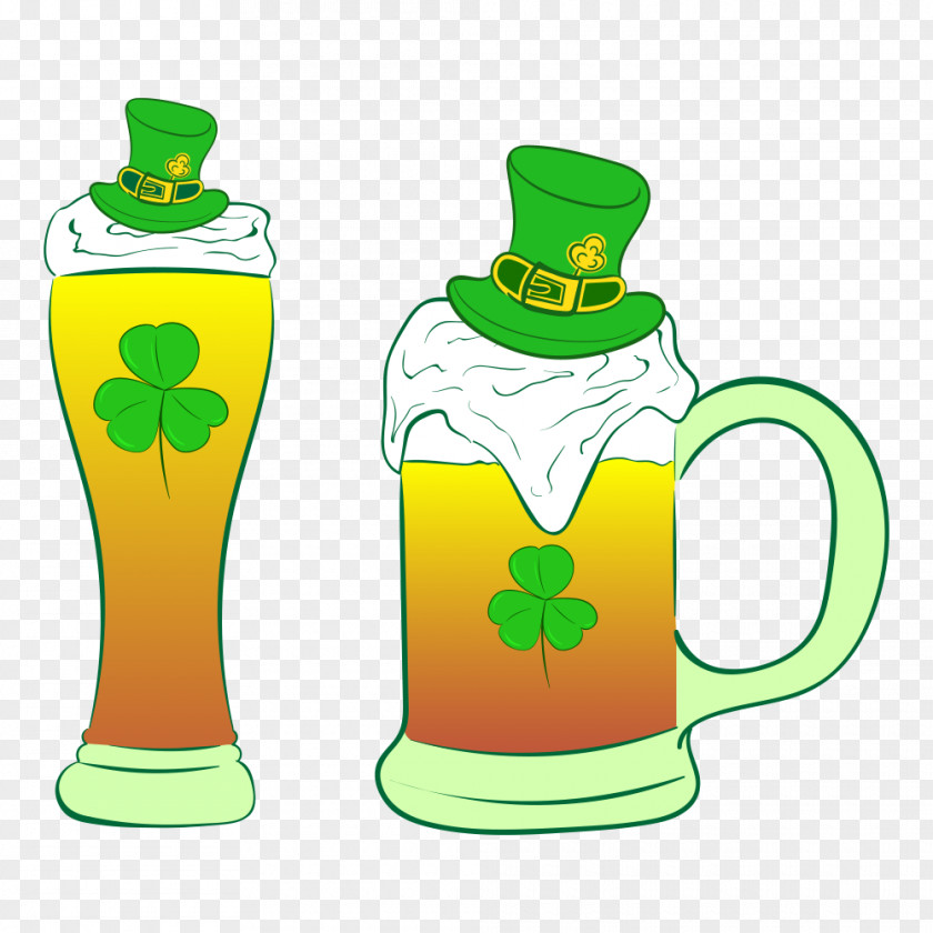 Beer On Tap Vector Graphics Image Illustration PNG