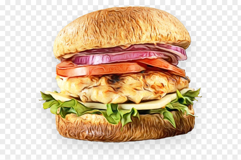 Burger King Premium Burgers Breakfast Sandwich Hamburger PNG