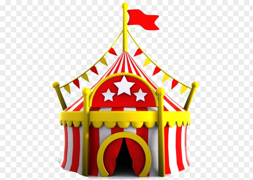 Circus Cartoon Tent Clip Art PNG