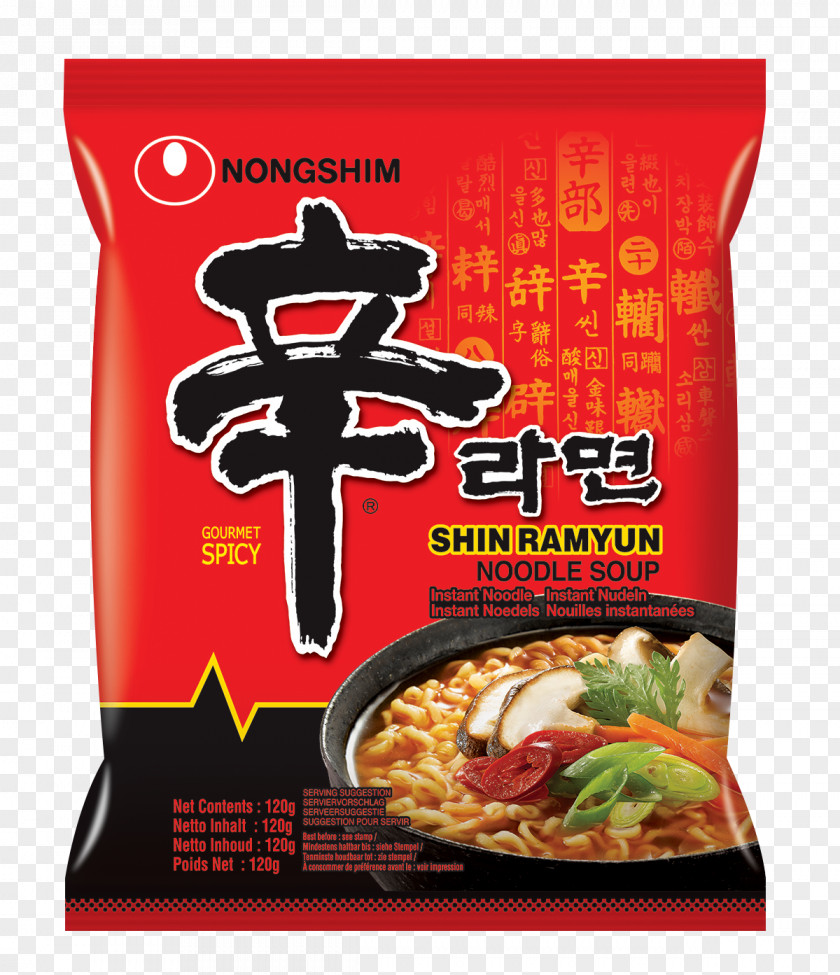 Chinese Noodles Instant Noodle Ramen Korean Cuisine Shin Ramyun Nongshim PNG