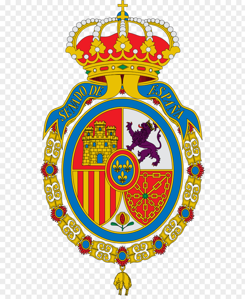 Español Spanish Council Of State Congress Deputies General The Judiciary Coat Arms Spain Ministers PNG