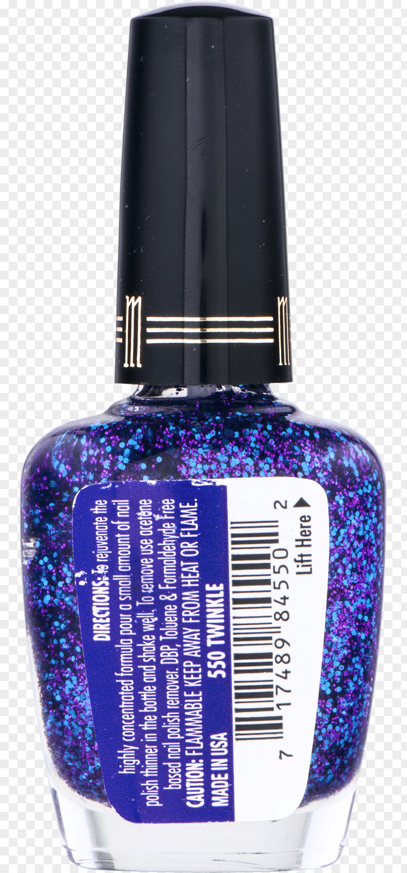 Hand Nail Polish Glitter Milani Lacquer Fluid Ounce PNG
