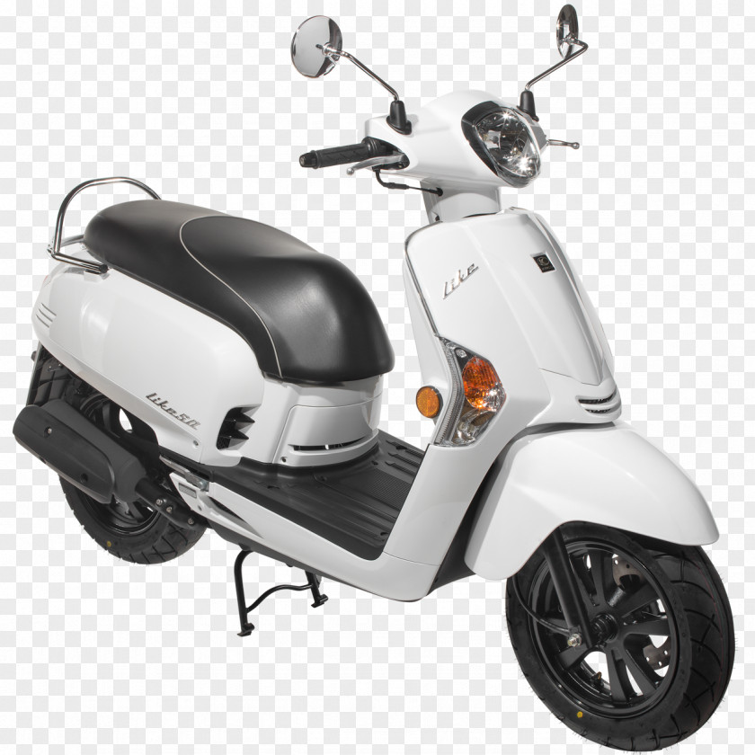 Scooter Kymco Like Moped Motorcycle PNG