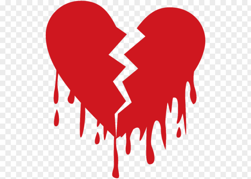 Broken Heart T-shirt Love Sadness PNG
