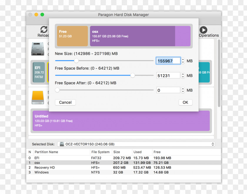 Disk Partitioning Hard Drives Computer Software Paragon Partition Manager PNG