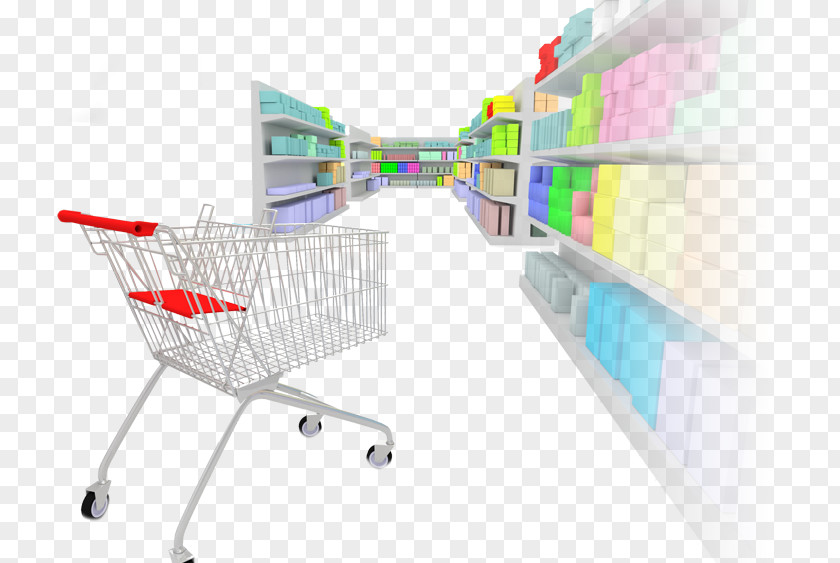 Shopping Cart Product Design Plastic Line PNG