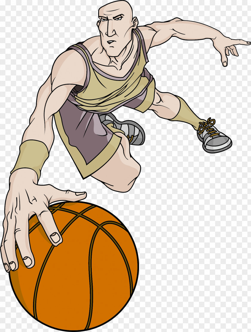 Basketball Player Athlete Sport Slam Dunk PNG