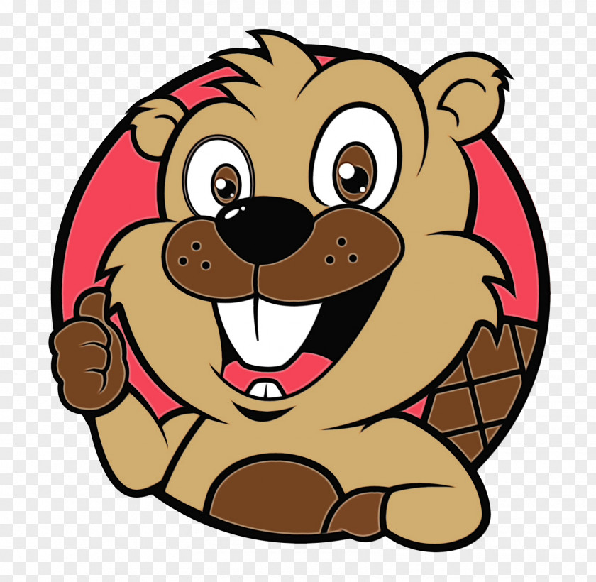 Brown Bear Animated Cartoon Clip Art PNG