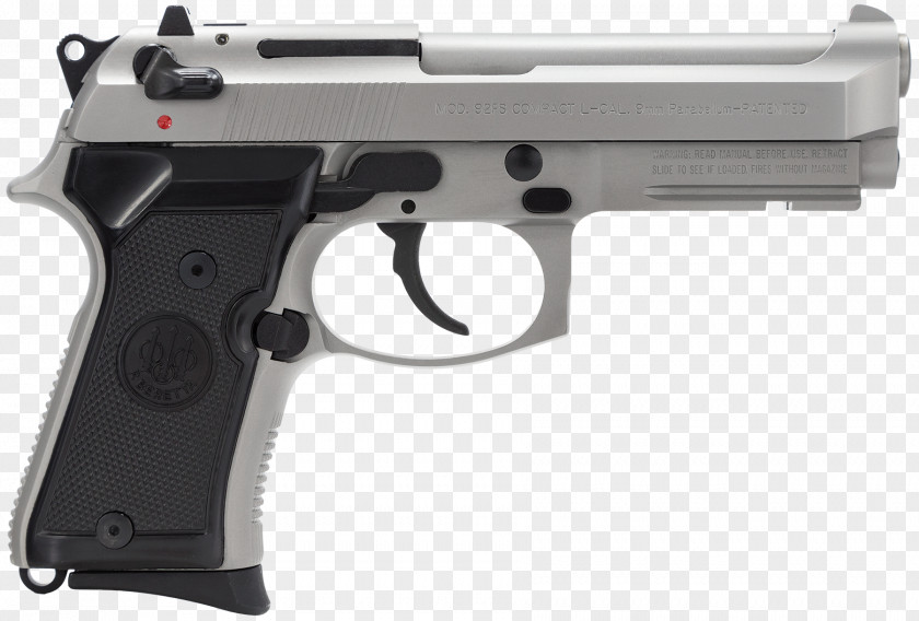 Handgun Beretta M9 92 9×19mm Parabellum Pistol PNG