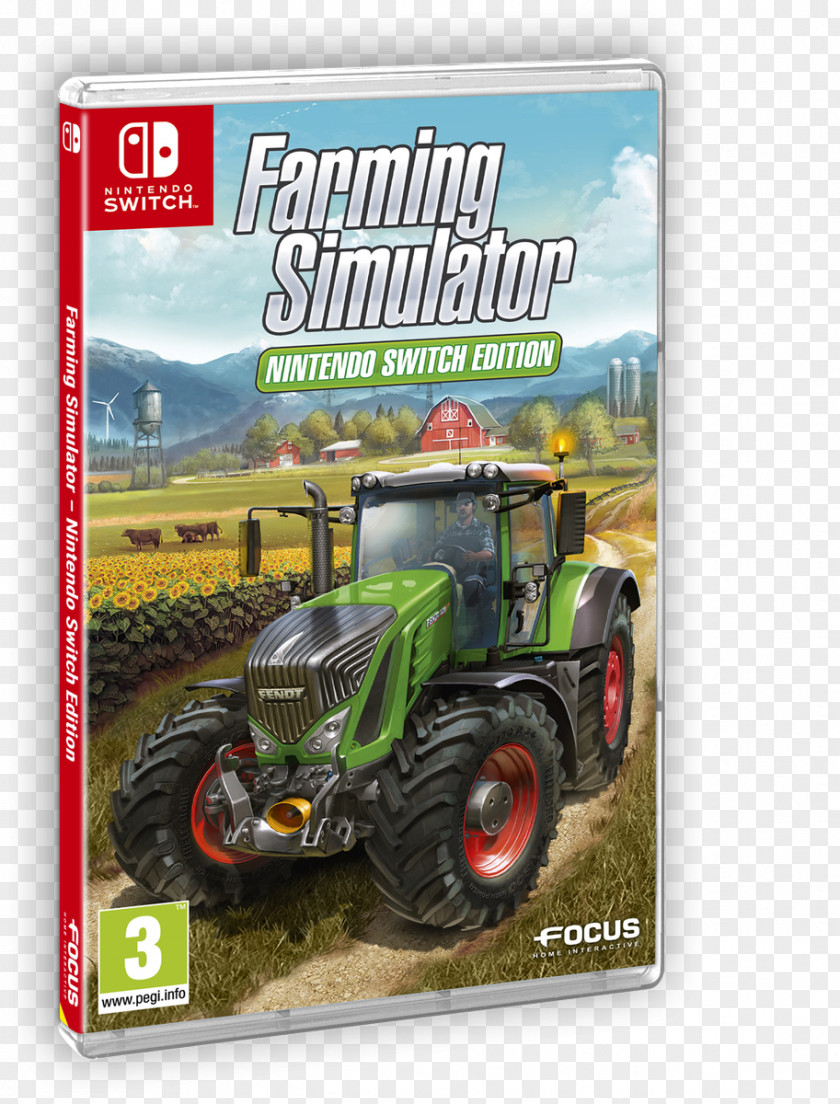 Nintendo Farming Simulator 15 17: Platinum Edition Switch 18 3DS PNG