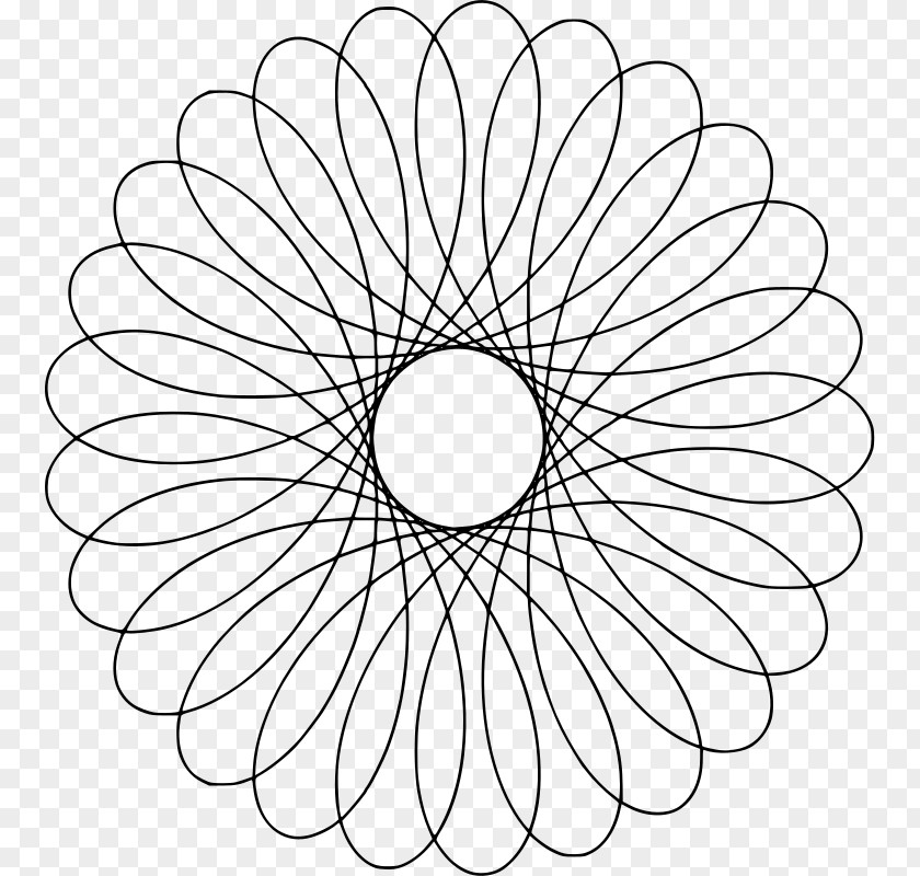Circle Geometry Line Concentric Objects Point PNG
