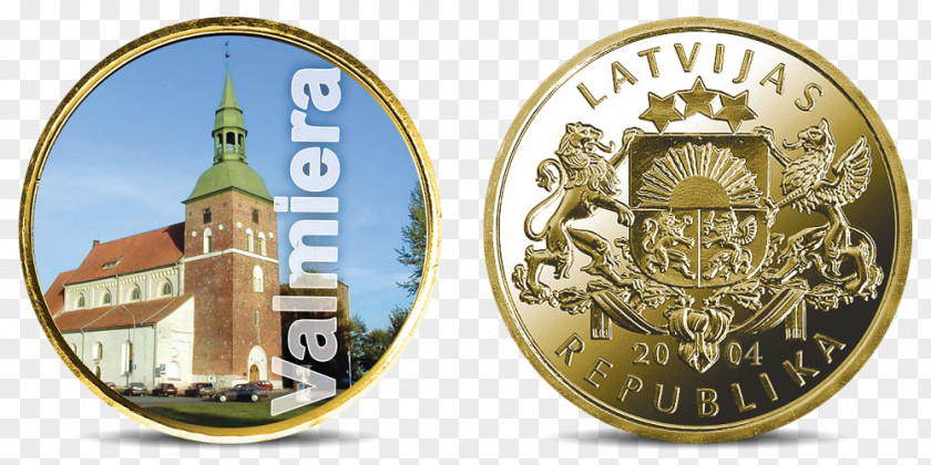 Coin 5 Lats Latvian Bank Of Latvia PNG