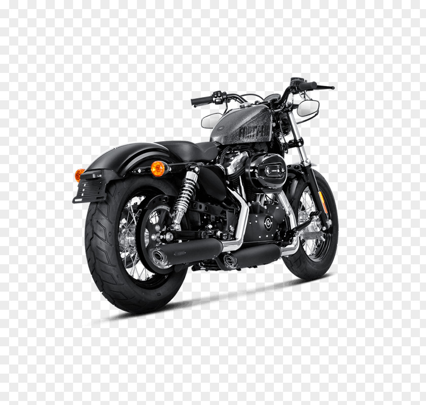 Motorcycle Exhaust System Tire Harley-Davidson Sportster Akrapovič PNG