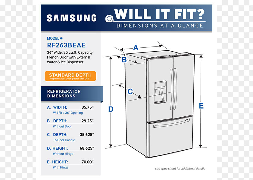 Refrigerator Auto-defrost Frigidaire Gallery FGHB2866P Door Home Appliance PNG