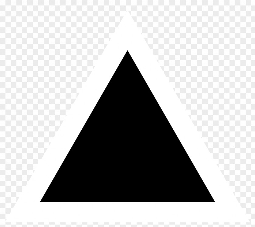 Black Triangle Clip Art PNG