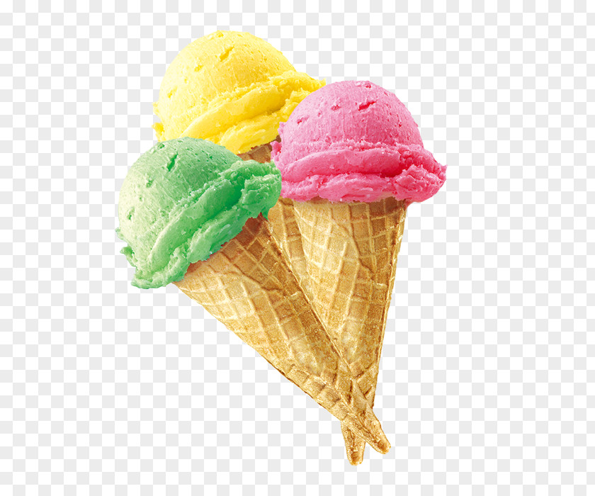 Ice Cream Neapolitan Gelato Sorbet Cone PNG
