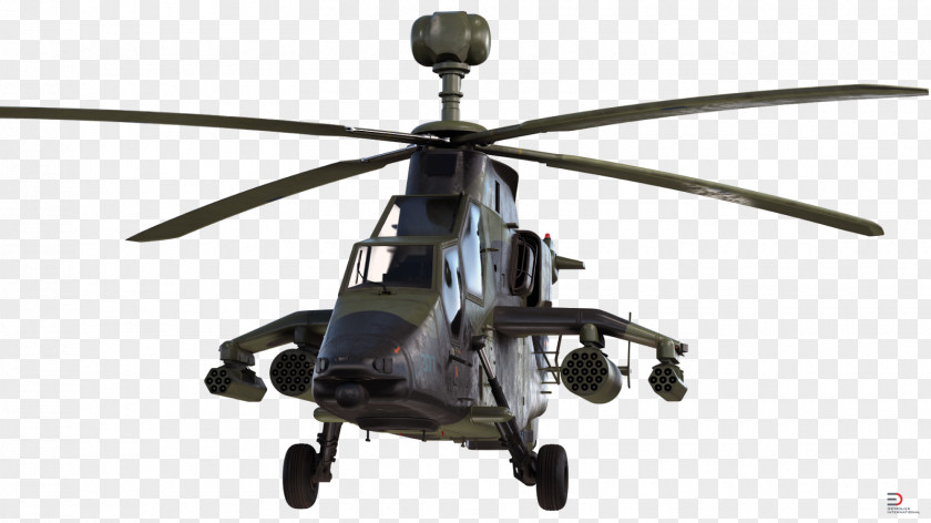 Apache Helicopter Eurocopter Tiger Rotor TurboSquid 3D Modeling PNG