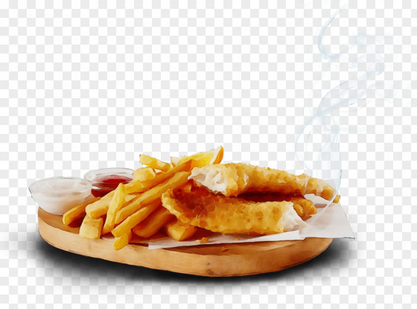 Kids Meal Ingredient Fish And Chips PNG